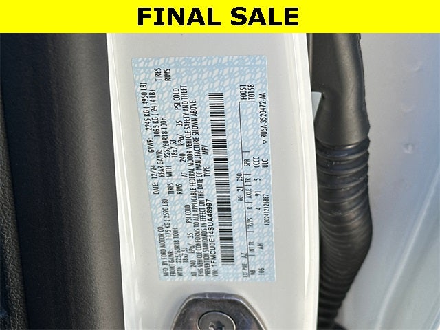 2025 Ford Escape Plug-In Hybrid Base