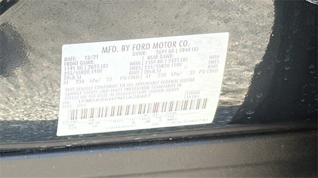 2022 Ford Explorer ST-Line