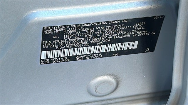 2013 Toyota RAV4 XLE