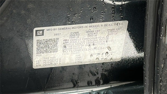 2018 GMC Sierra 1500 SLT