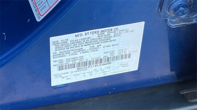 2019 Ford EcoSport S