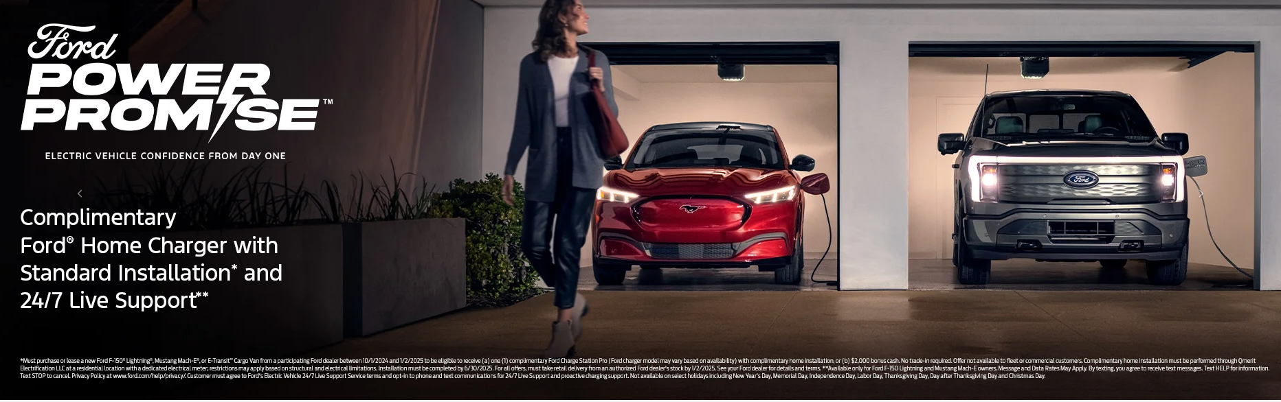 Power Promise Complimentary Home Charger with Standard Installation