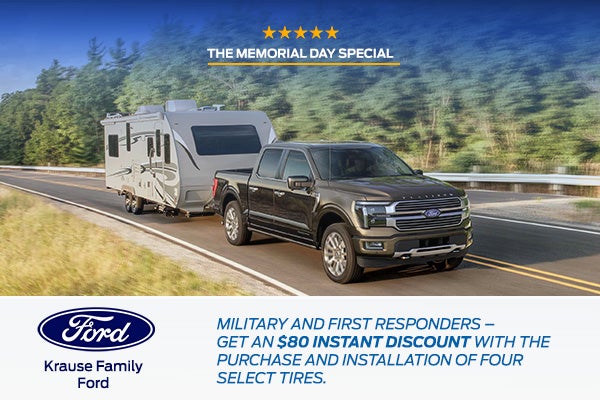 Military and First Responder Tire Discount