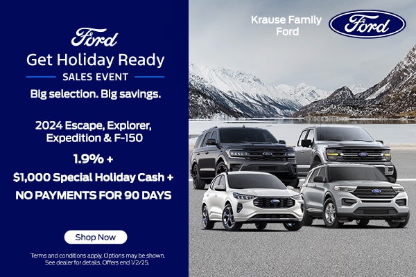 2024 Escape, Explorer, Expedition, & F-150